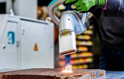 Лазерная чистка металла